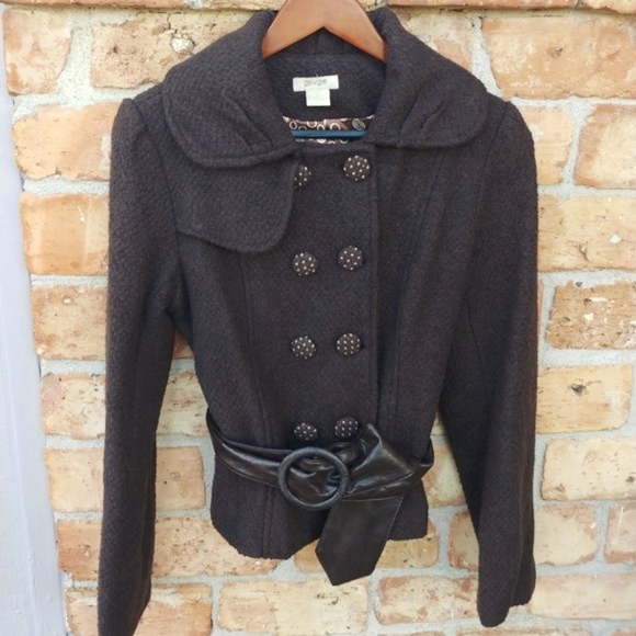 Amazing Vintage Brown Wool Jacket - Picture 1 of 5